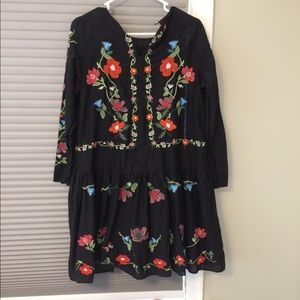 Zara Embroidered Dress